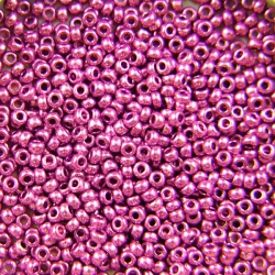 11/0 Rocailles, Seed Beads, 18328 Metallic Purple 